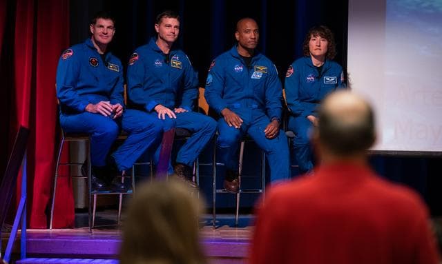 NASA image: Artemis II Crew at GSFC