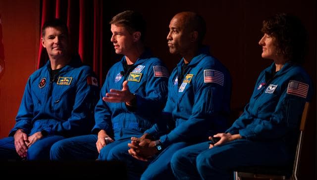 NASA image: Artemis II Crew at GSFC