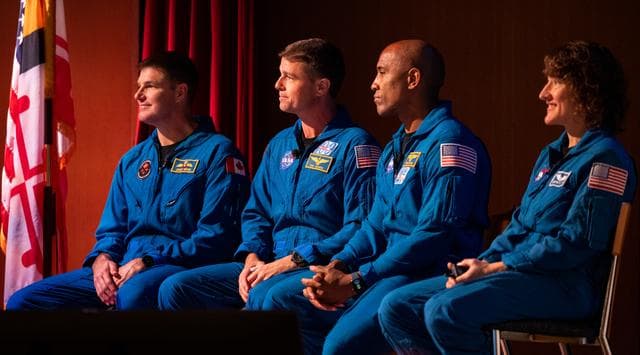 NASA image: Artemis II Crew at GSFC