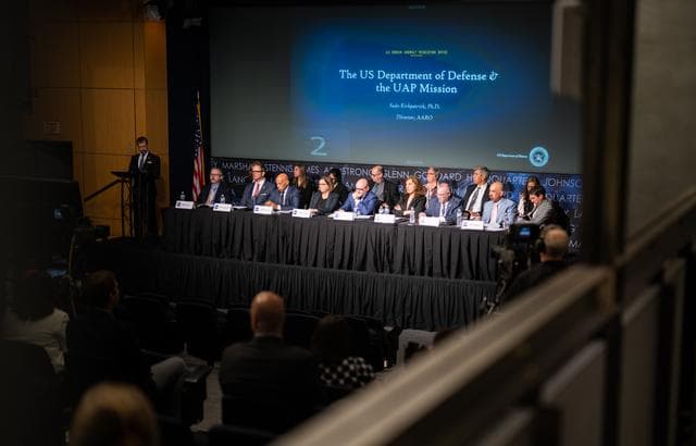 NASA image: NASA’s UAP Independent Study Team Meeting