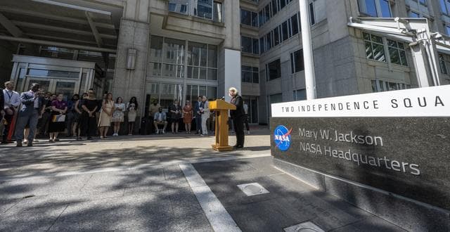 NASA image: Pride Progress Flag Raising Ceremony at NASA HQ