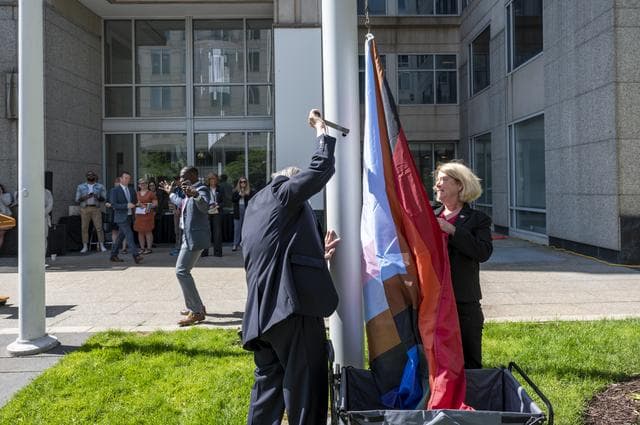 NASA image: Pride Progress Flag Raising Ceremony at NASA HQ