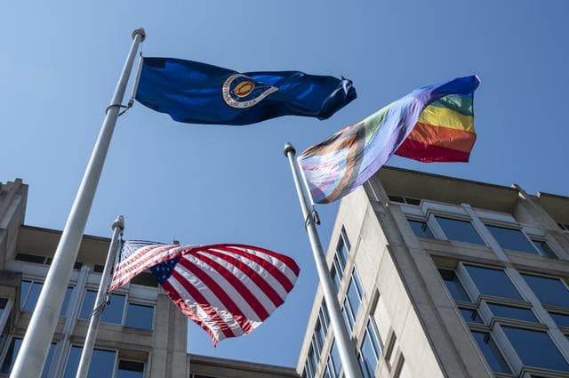 Pride Progress Flag Raising Ceremony at NASA HQ