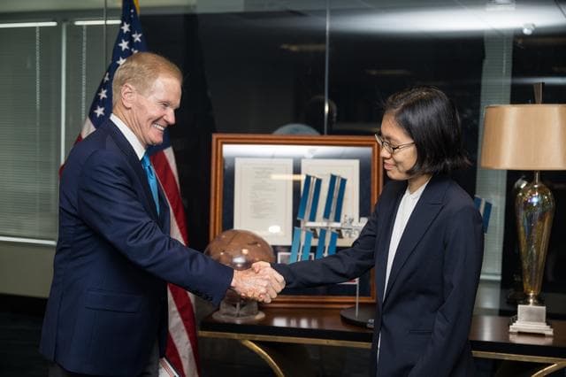 NASA image: NASA General Counsel Iris Lan Ceremonial Swearing-In