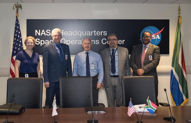 NASA image: Meeting with Western Cape Government’s Alan Winde
