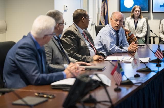NASA image: Meeting with Western Cape Government’s Alan Winde