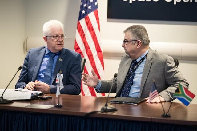 NASA image: Meeting with Western Cape Government’s Alan Winde