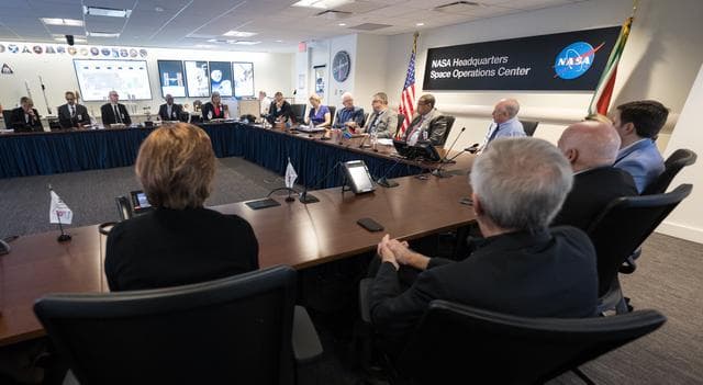 NASA image: Meeting with Western Cape Government’s Alan Winde