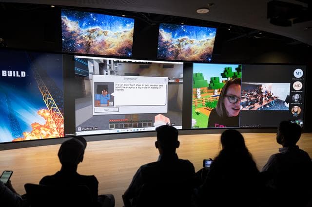 NASA image: Microsoft and NASA Space Education Day