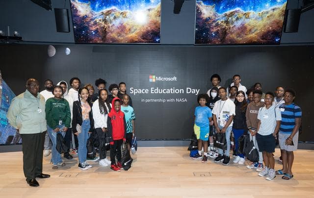 Microsoft and NASA Space Education Day