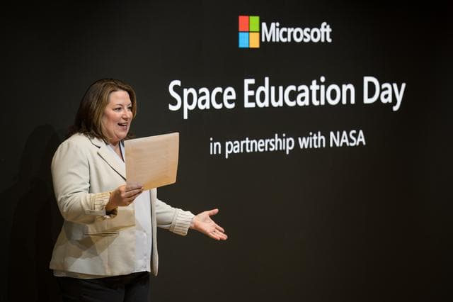 NASA image: Microsoft and NASA Space Education Day