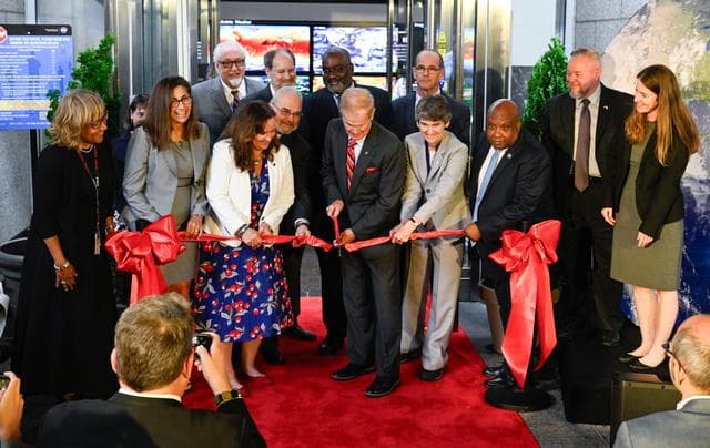 NASA image: NASA’s Earth Information Center Ribbon Cutting