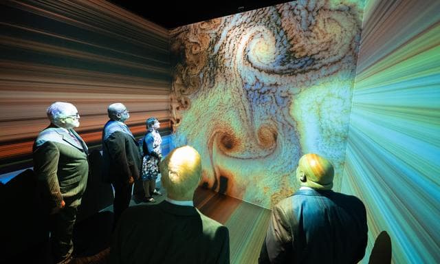NASA image: NASA’s Earth Information Center Ribbon Cutting