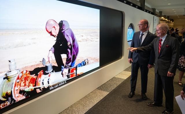 NASA image: NASA’s Earth Information Center Ribbon Cutting