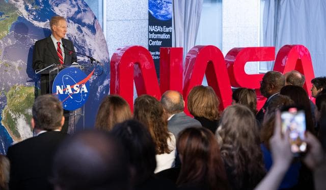 NASA image: NASA’s Earth Information Center Ribbon Cutting