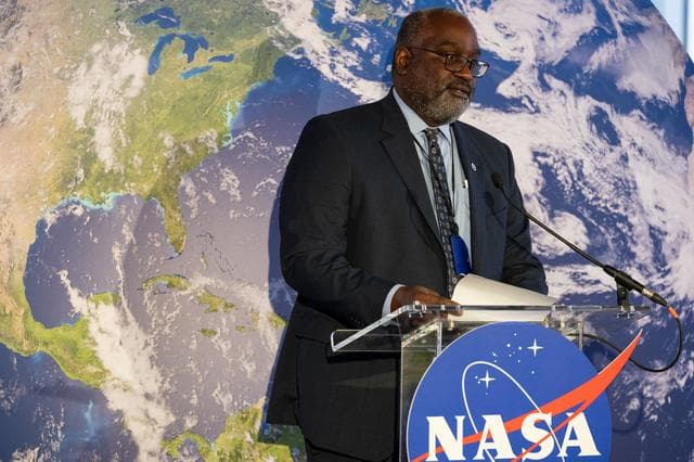 NASA image: NASA’s Earth Information Center Ribbon Cutting