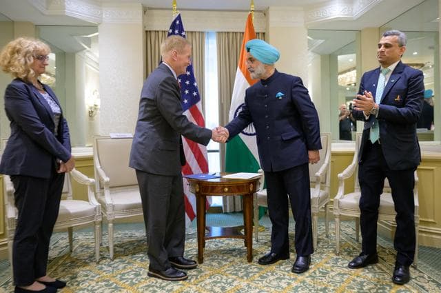 NASA image: India Artemis Accords Signing