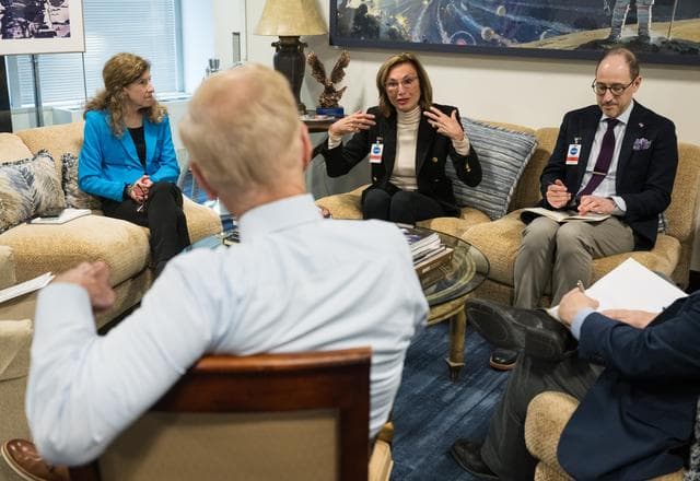 NASA image: NASA Administrator Meets with Delegation from Monaco
