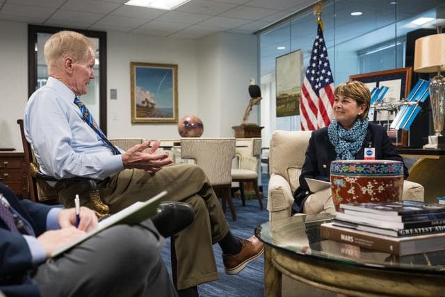 NASA image: NASA Administrator Meets with Delegation from Monaco