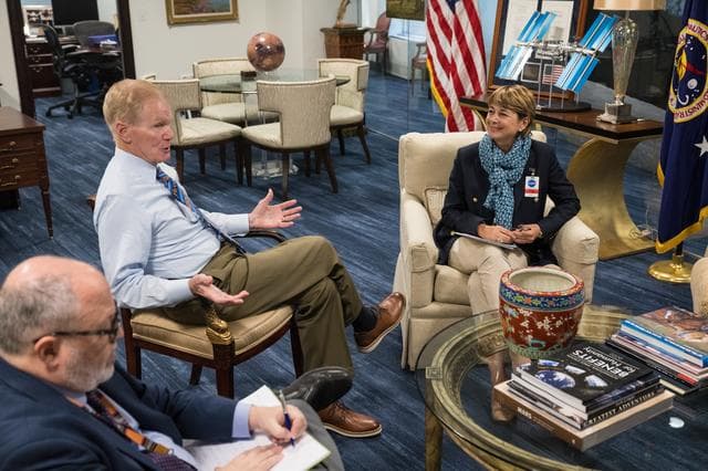 NASA image: NASA Administrator Meets with Delegation from Monaco