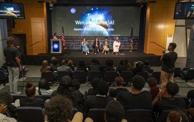 NASA image: HIgh School Student Engagement