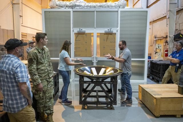 NASA image: OSIRIS-REx Sample Return Training