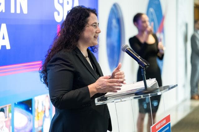 NASA image: Small Business Administration Scorecard Press Conference