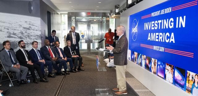 NASA image: Small Business Administration Scorecard Press Conference