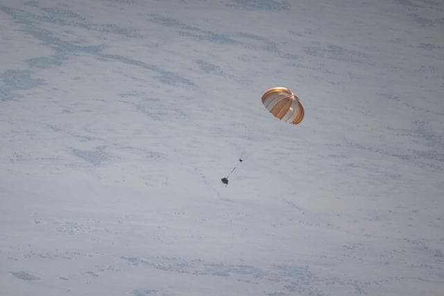 NASA image: OSIRIS-REx Sample Return Training