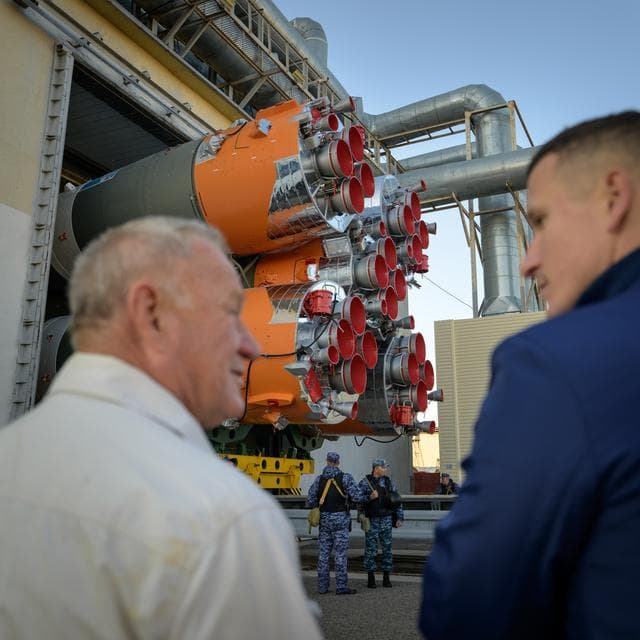 NASA image: Expedition 70 Soyuz Rollout