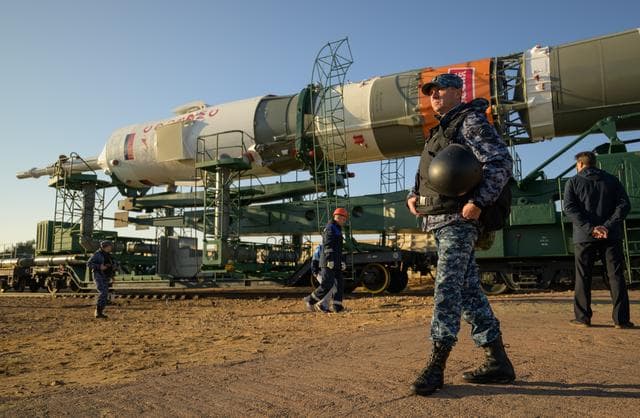 NASA image: Expedition 70 Soyuz Rollout