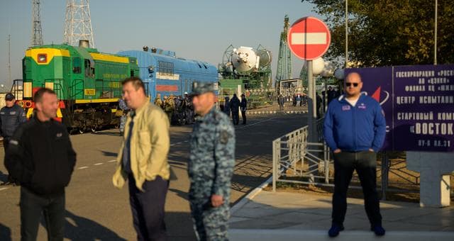 NASA image: Expedition 70 Soyuz Rollout