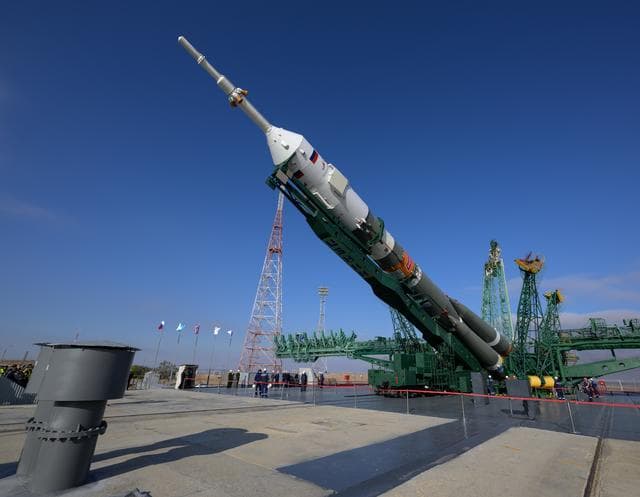 NASA image: Expedition 70 Soyuz Rollout