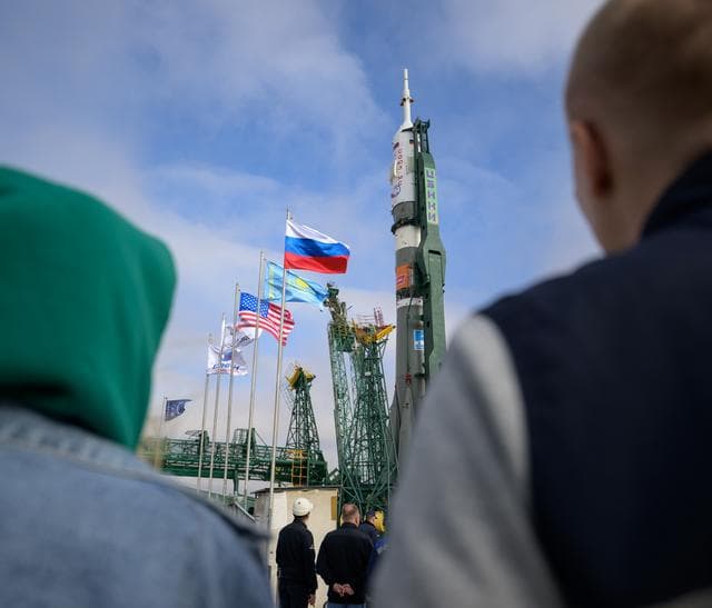 NASA image: Expedition 70 Soyuz Rollout
