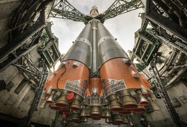 NASA image: Expedition 70 Soyuz Rollout