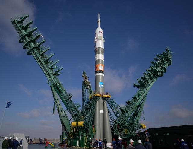NASA image: Expedition 70 Soyuz Rollout