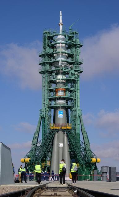 NASA image: Expedition 70 Soyuz Rollout