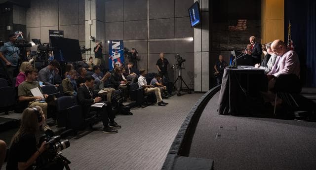 NASA image: UAP Media Briefing