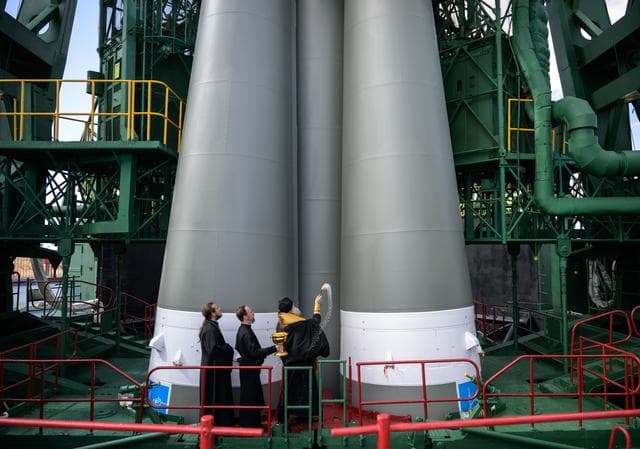 NASA image: Expedition 70 Soyuz Blessing