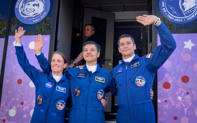 NASA image: Expedition 70 Cosmonaut Hotel Departure