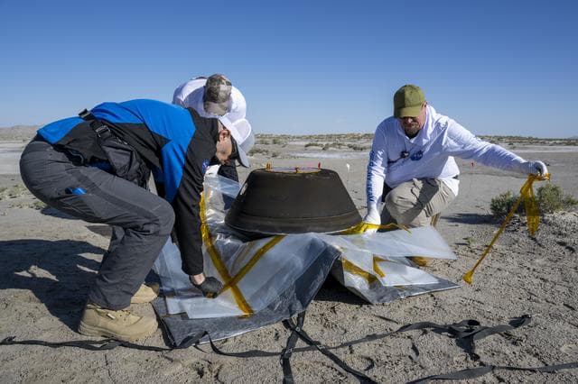 NASA image: OSIRIS-REx Sample Return