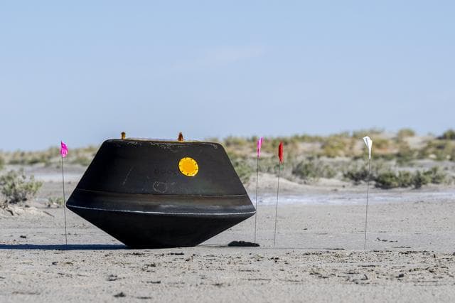 NASA image: OSIRIS-REx Sample Return