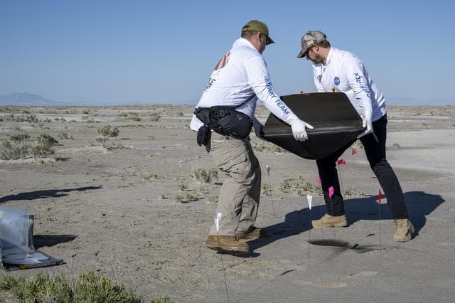NASA image: OSIRIS-REx Sample Return