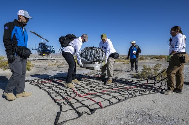NASA image: OSIRIS-REx Sample Return