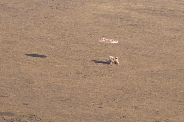 NASA image: Expedition 69 Soyuz Landing