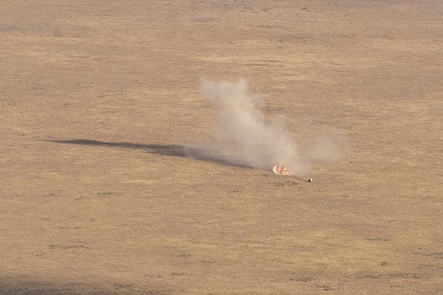 NASA image: Expedition 69 Soyuz Landing