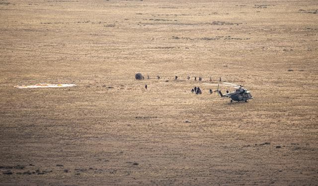 NASA image: Expedition 69 Soyuz Landing