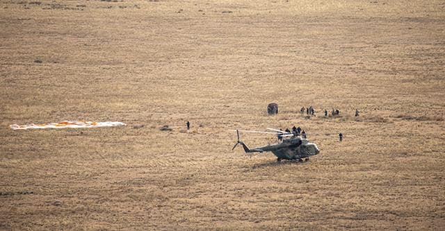 NASA image: Expedition 69 Soyuz Landing