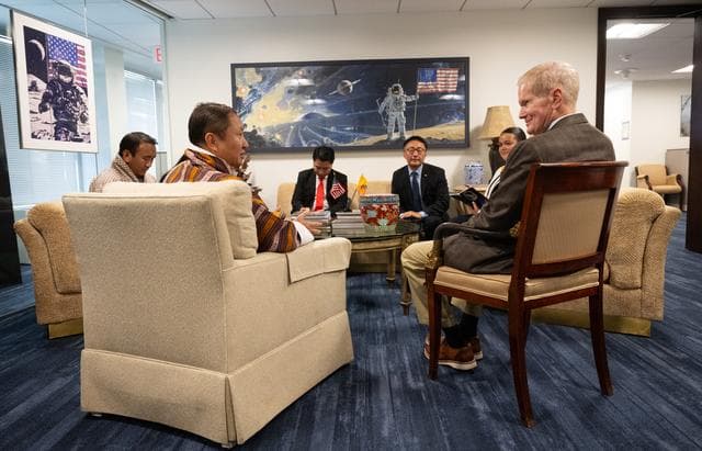 NASA image: Foreign Minister of Bhutan Visits NASA