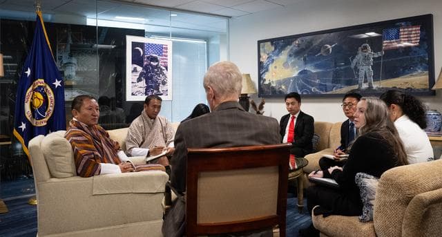 NASA image: Foreign Minister of Bhutan Visits NASA